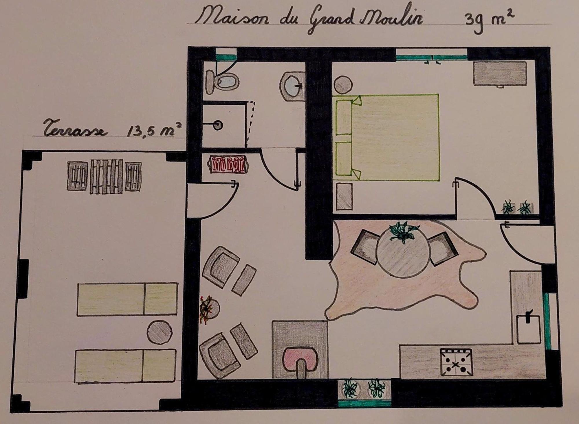 Maison Du Grand Moulin Saint-Aubin-en-Charollais Zewnętrze zdjęcie